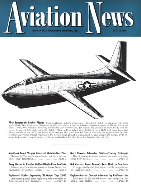 August 19 1946 Aviation Week