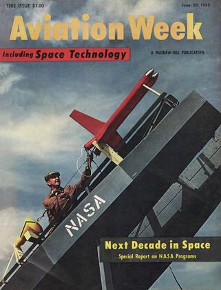 Aviation Week Space Technology Magazine 1959 Next Decade in Space Reprint Aviation Week Space Technology Magazine 1959 Next Decade in Space Reprint