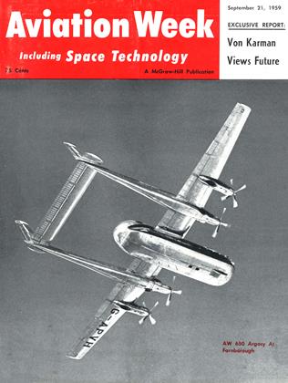 Aviation Week Space Technology Magazine 1959 Next Decade in Space Reprint Aviation Week Space Technology Magazine 1959 Next Decade in Space Reprint