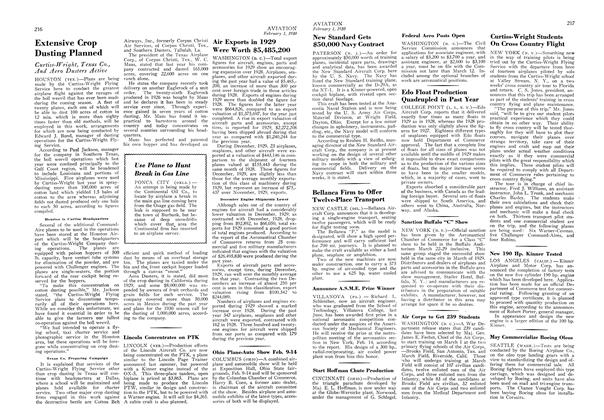 May Commercialize Boeing Oleos, Page: 217 - February 1, 1930 | Aviation Week