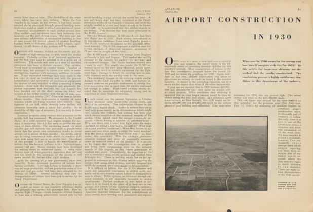 1930 AIRPLANE DESIGN, Page: 22 - JANUARY, 1931 | Aviation Week