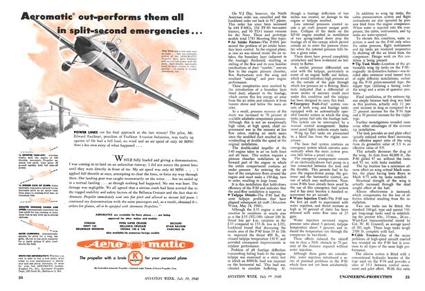 Aeromatics, Page: 24 - JULY 19, 1948 | Aviation Week