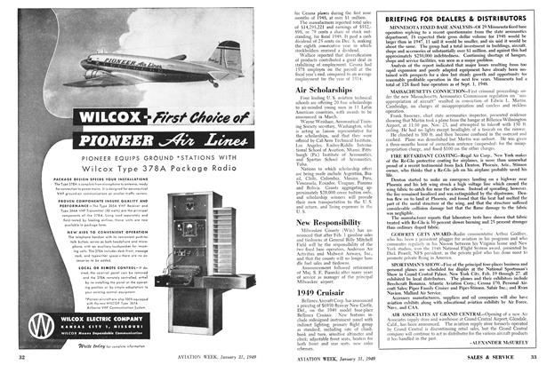 1949 Cruisair, Page: 33 - JAN. 31, 1949 | Aviation Week