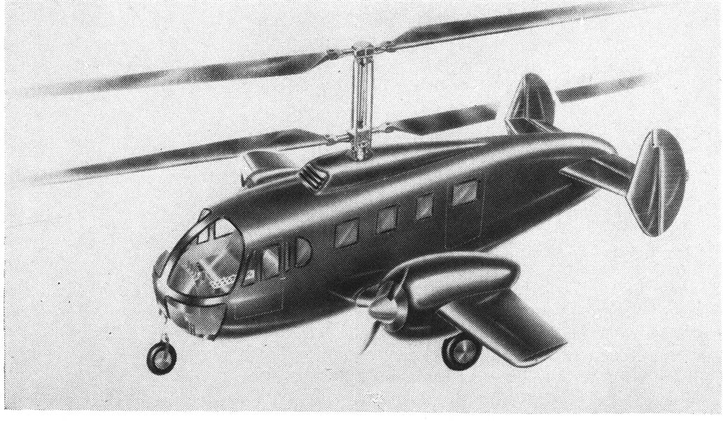 Gyrodyne Model 2c Starts Test Flights, Page:  - APR. 28, 1952 | Aviation Week