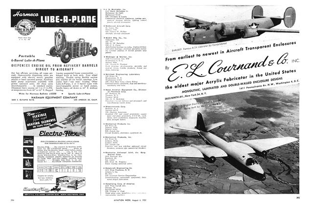 E.l. Cournand & Co. Inc., Page: 395 - AUG. 4, 1952 | Aviation Week