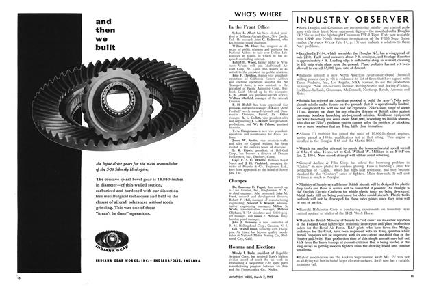 Who’s Where, Page: 11 - MAR. 7, 1955 | Aviation Week