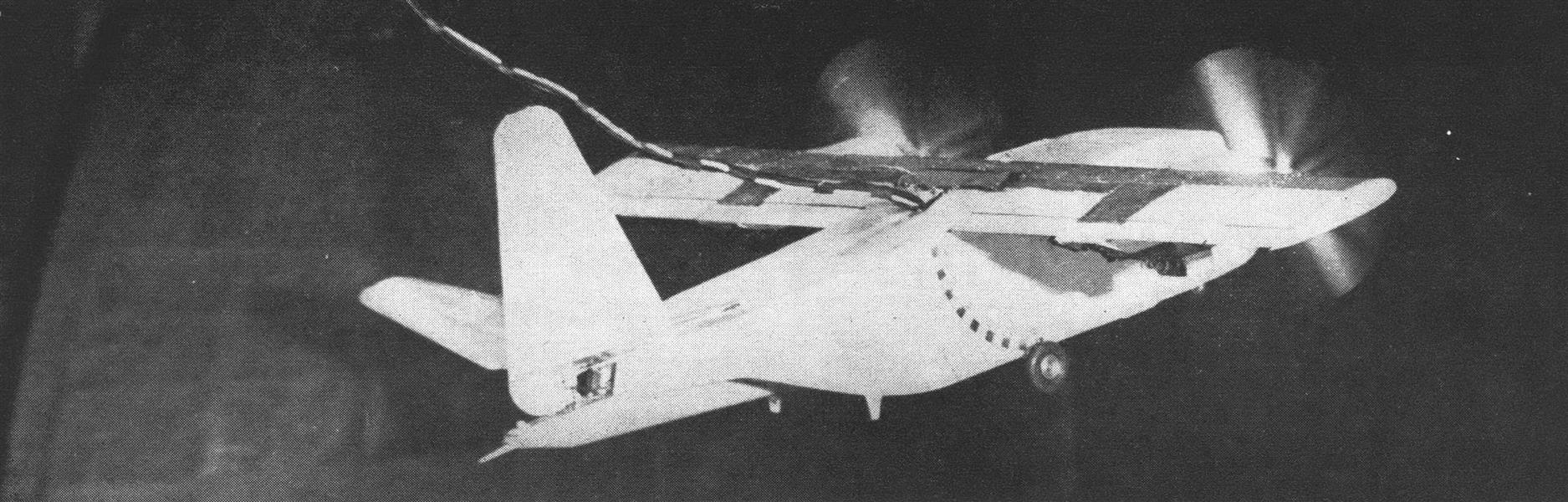 Hiller X-18 Model Free Flight Tested, Page:  - November 18, 1957 | Aviation Week