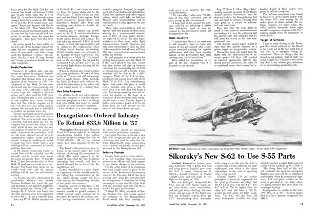 Sikorsky’s New S-62 to Use S-55 Parts, Page: 25 - December 30, 1957 | Aviation Week