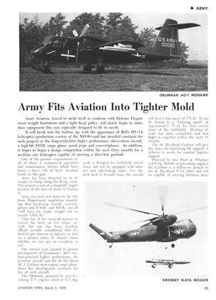 Army Fits Aviation Into Tighter Mold, Page: 83 - MARCH 3, 1958 | Aviation Week