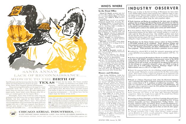 Industry Observer, Page: 23 - January 16, 1961 | Aviation Week