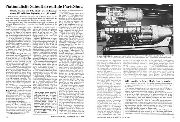 Ge Unveils Building-block Gas Generator, Page: 75 - June 14, 1965 | Aviation Week