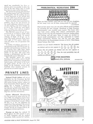 Fh-1100 Affords Capability for Growth, Page: 87 - August 30, 1965 | Aviation Week