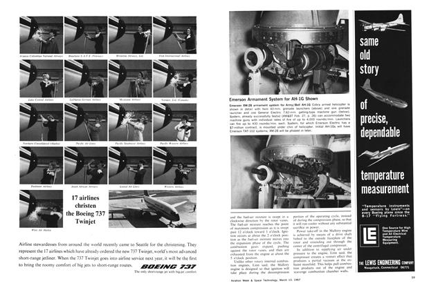 Boeing: Boeing 737, Page: 58 - March 13, 1967 | Aviation Week