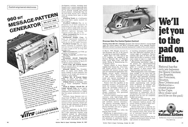 Advertisement, Page: 48 - October 30, 1967 | Aviation Week