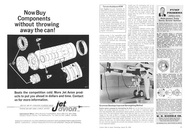 Terrain-avoidance Ecm, Page: 87 - August 25, 1969 | Aviation Week