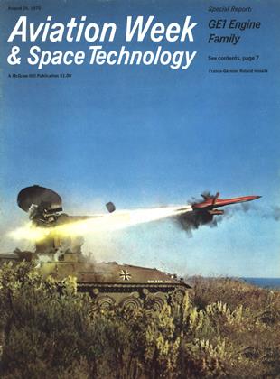 Aviation Week & Space Technology, Page: 1 - August 24, 1970 | Aviation Week