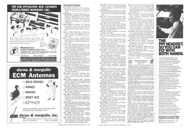 dorne & margolin, inc.: dorne & margolin ECM Antennas, Page: 4 - February 21, 1972 | Aviation Week