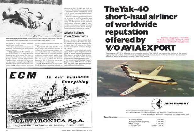 ELETTRONICA S.p.A., Page: 68 - April 24, 1972 | Aviation Week