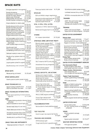 Aviation Week & Space Technology July-december 1979 Editorial Index, Page: 56 - December 31, 1979 | Aviation Week