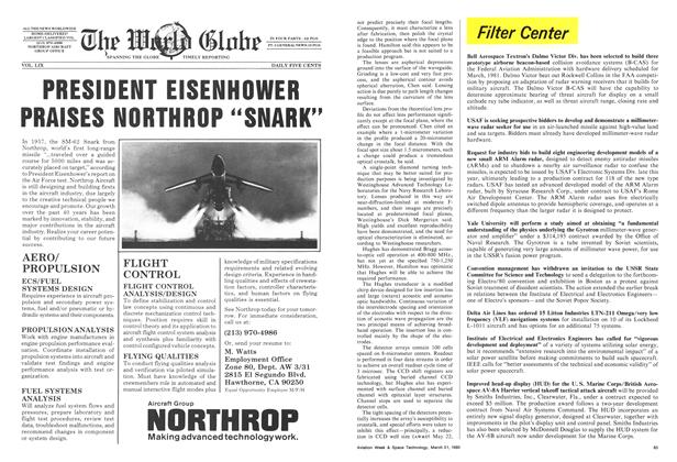 Filter Center, Page: 85 - March 31, 1980 | Aviation Week