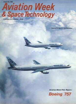 Aviation Week & Space Technology, Page: 1 - August 30, 1982 | Aviation Week