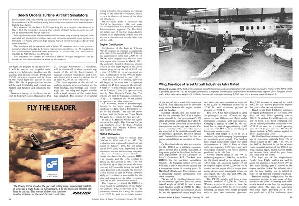 Advertisement: The Boeing 757, Page: 64 - February 28, 1983 | Aviation Week