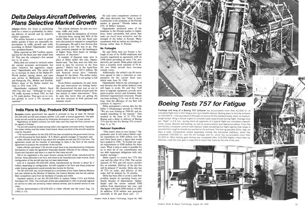 Boeing Tests 757 for Fatigue, Page: 35 - August 29, 1983 | Aviation Week