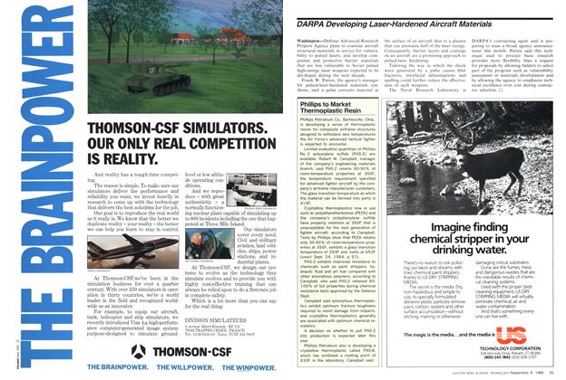 TECHNOLOGY CORPORATION, Page: 93 - SEPTEMBER 8, 1986 | Aviation Week