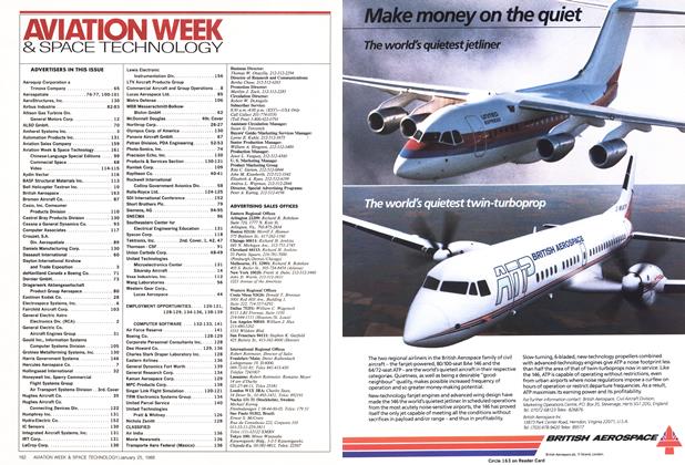 Advertisement, Page: 162 - JANUARY 25, 1988 | Aviation Week