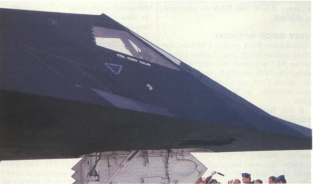 F-117A Provides New Freedom In Attacking Ground Targets, Page:  - MAY 14, 1990 | Aviation Week