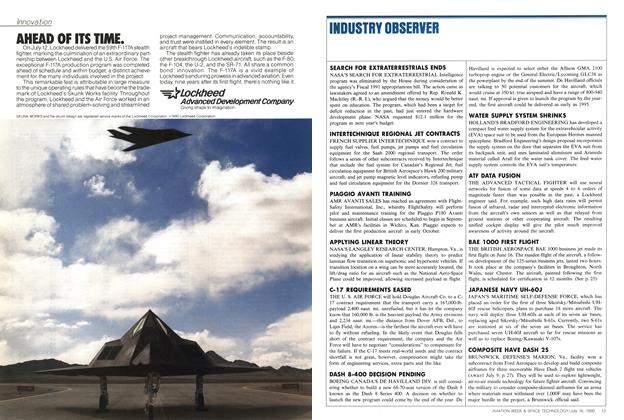 Lockheed, Page: 12 - JULY 16, 1990 | Aviation Week