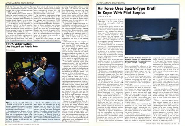 F-117A Cockpit Systems Are Focused on Attack Role, Page: 64 - June 8, 1992 | Aviation Week
