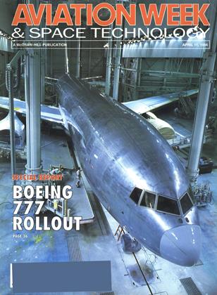 AVIATION WEEK & SPACE TECHNOLOGY, Page: 1 - APRIL 11, 1994 | Aviation Week