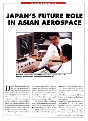 JAPAN'S FUTURE ROLE IN ASIAN AEROSPACE, Page: S1 - AUGUST 29, 1994 | Aviation Week