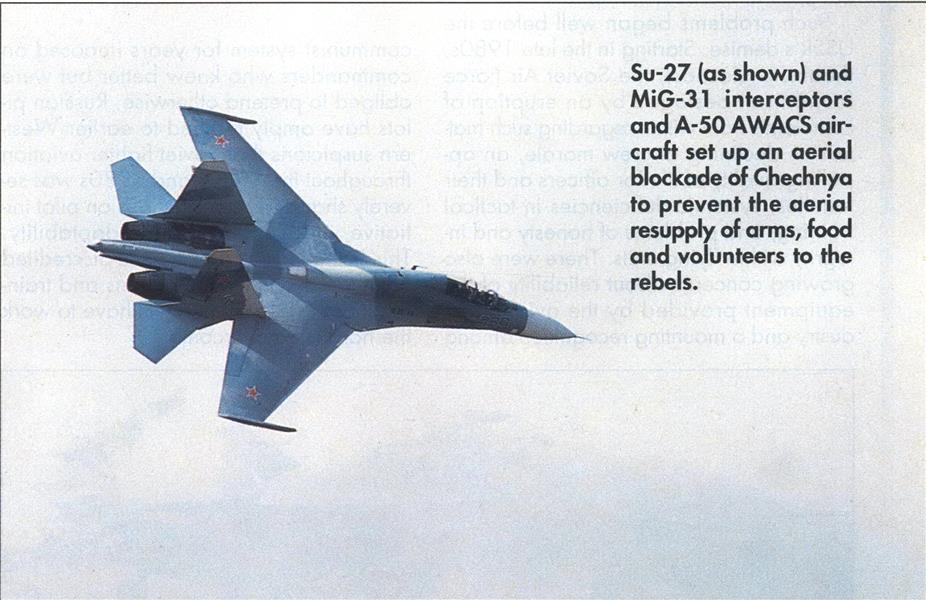 CHECHNYA CRIPPLES RUSSIAN AVIATION, Page:  - AUGUST 7,1995 | Aviation Week