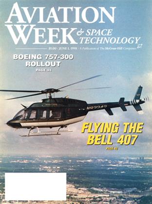 AVIATION WEEK & SPACE TECHNOLOGY, Page: 1 - JUNE 1, 1998 | Aviation Week