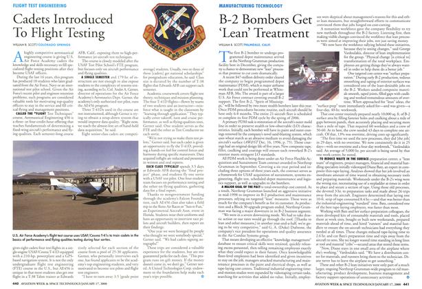B-2 Bombers Get ‘Lean' Treatment, Page: 441 - JANUARY 17, 2000 | Aviation Week