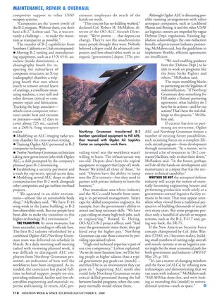 B-2 Support Plan May Defy Tradition, Page: 118 - OCTOBER 9, 2000 | Aviation Week