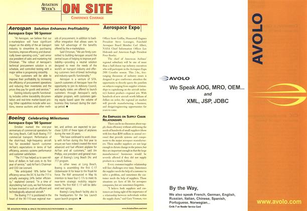 Boeing, Page: s6 - NOVEMBER 13, 2000 | Aviation Week