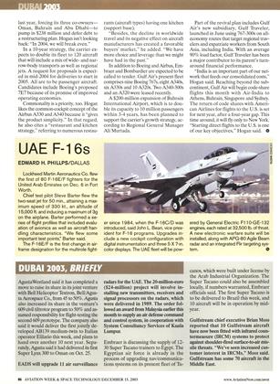 Predicting Expansion, Page: 86 - DECEMBER 15, 2003 | Aviation Week