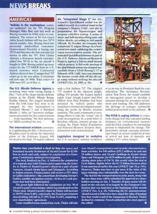 NEWS BREAKS, Page: 18 - DECEMBER 11, 2006 | Aviation Week