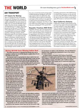 AIR TRANSPORT, Page: 16 - NOVEMBER 14, 2011 | Aviation Week
