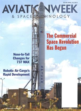 AVIATION WEEK & SPACE TECHNOLOGY, Page: 1 - APRIL 16, 2012 | Aviation Week