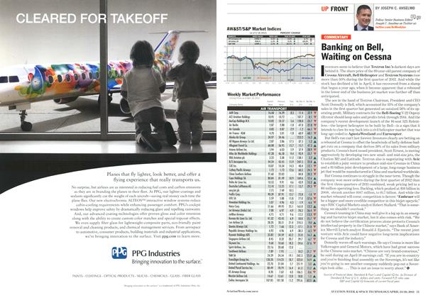 Banking on Bell, Waiting on Cessna, Page: 15 - APRIL 23/30, 2012 | Aviation Week