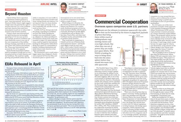 EUAs Rebound in April, Page: 20 - MAY 7, 2012 | Aviation Week