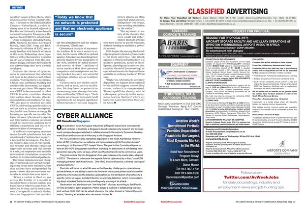 CLASSIFIED ADVERTISING, Page: 63 - MARCH 17, 2014 | Aviation Week