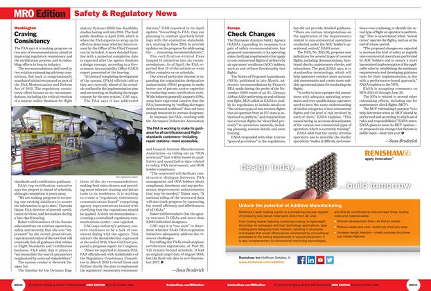 Craving Consistency, Page: MRO18 - MAY 25-JUNE 7, 2015 | Aviation Week