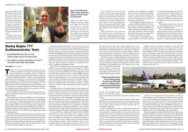 Boeing Begins 777 EcoDemonstrator Tests, Page: 26 - MARCH 26-APRIL 8, 2018 | Aviation Week