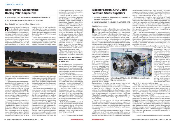 Boeing-Safran APU Joint Venture Stuns Suppliers, Page: 23 - JUNE 18-JULY 1, 2018 | Aviation Week