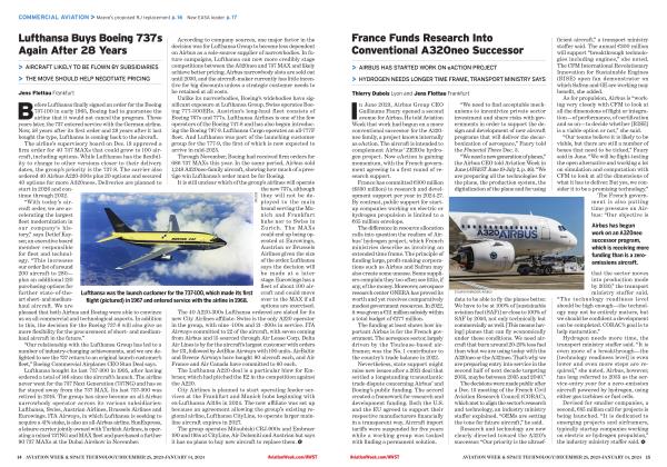 Lufthansa Buys Boeing 737s Again After 28 Years, Page: 14 - DECEMBER 25, 2023-JANUARY 14, 2024 | Aviation Week